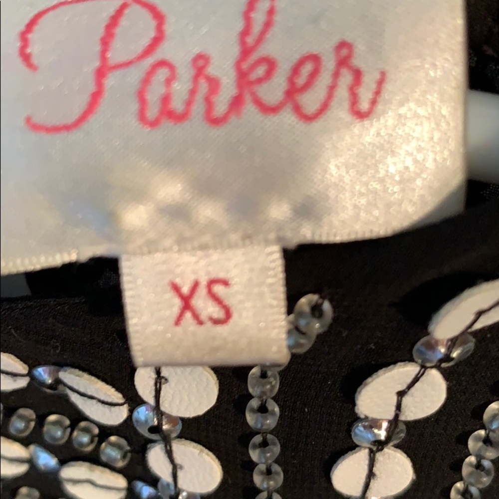 Parker Sequence Silk Top With Slightly Open Back - image 5